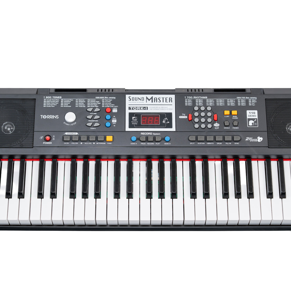 Torrins 61 Keys Multi-Function Electronic Keyboard for Beginners | Tork 1