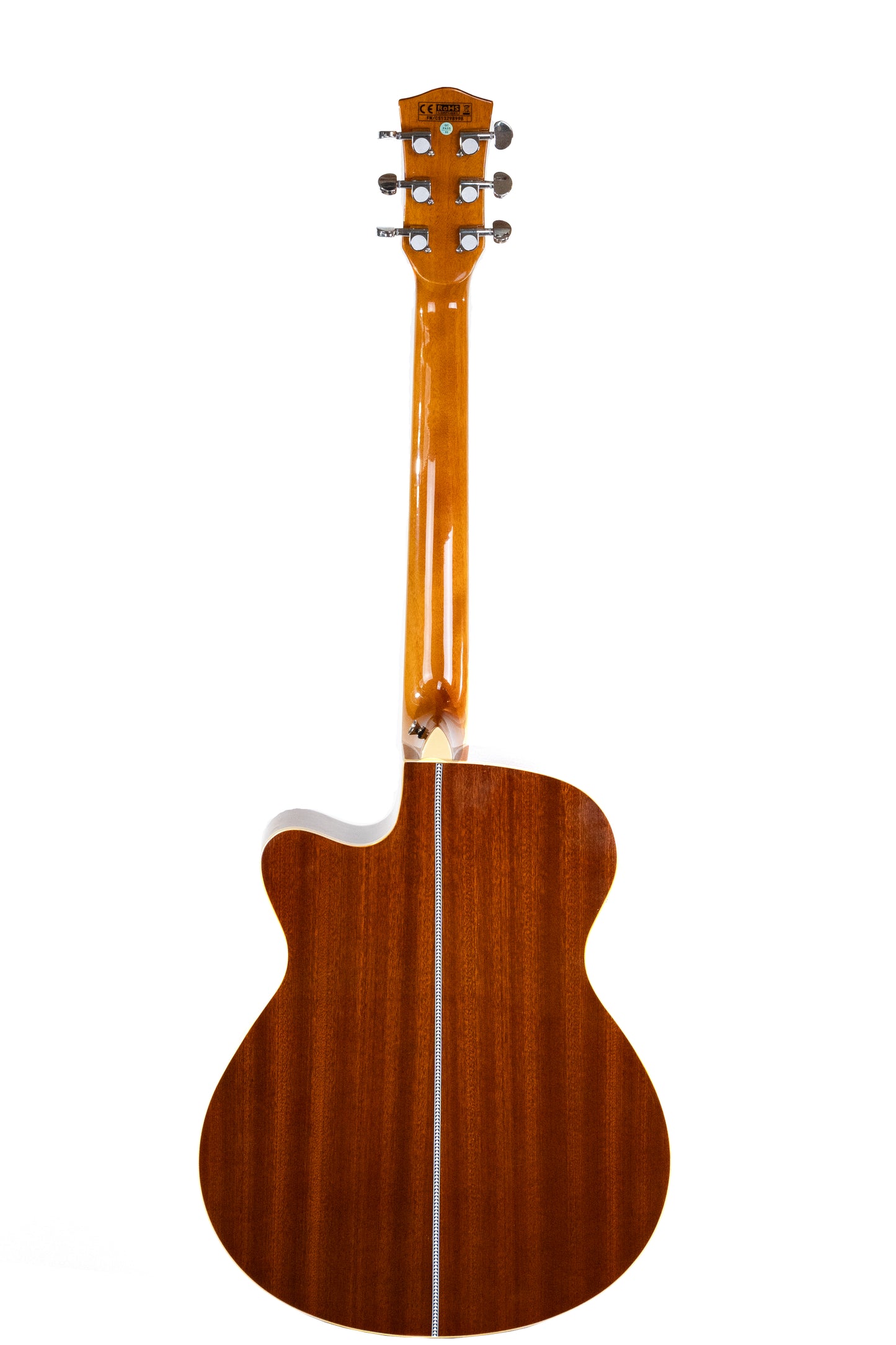 Torrins Semi-Acoustic Guitar - 30C/31C, 6-String Mahogany Guitar with Scientific Wood Fretboard