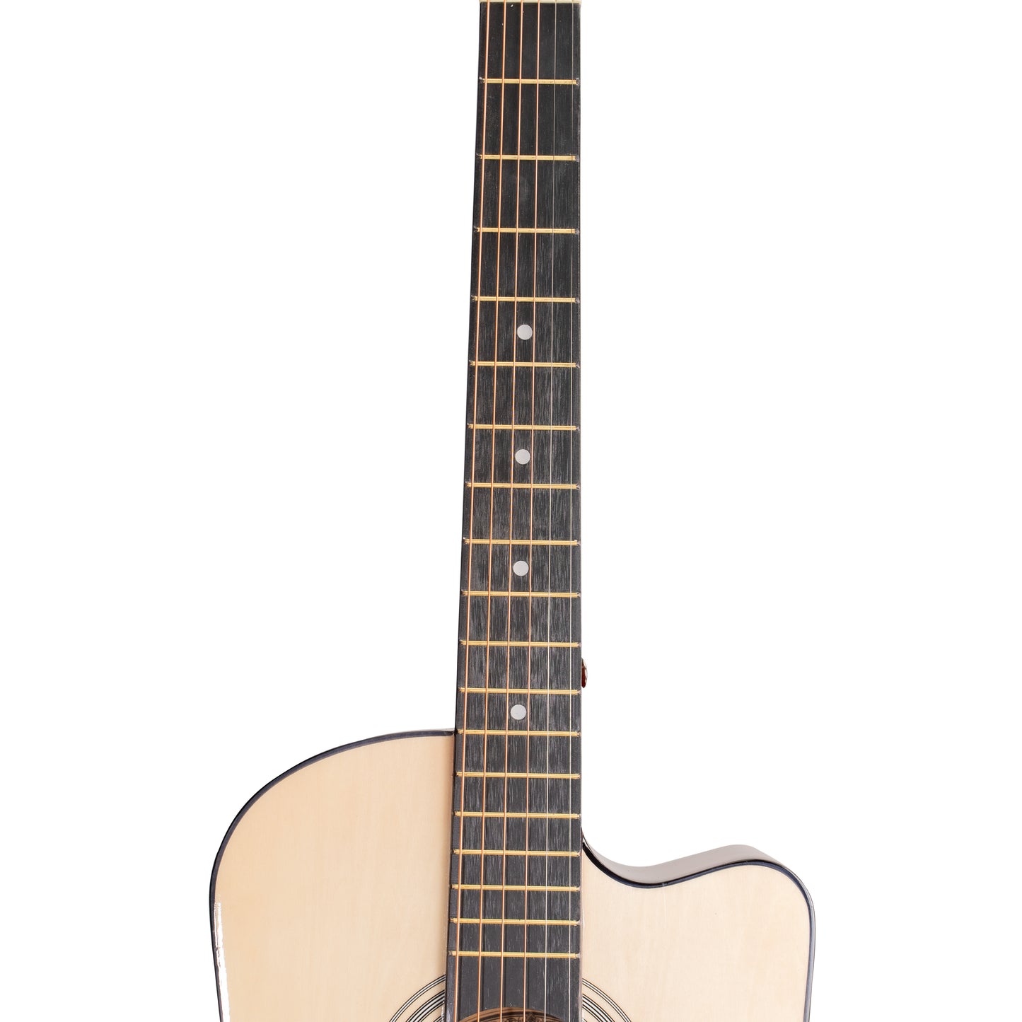Torrins Beginner Series Acoustic Guitar: T38 - Beige | Glossy Finish