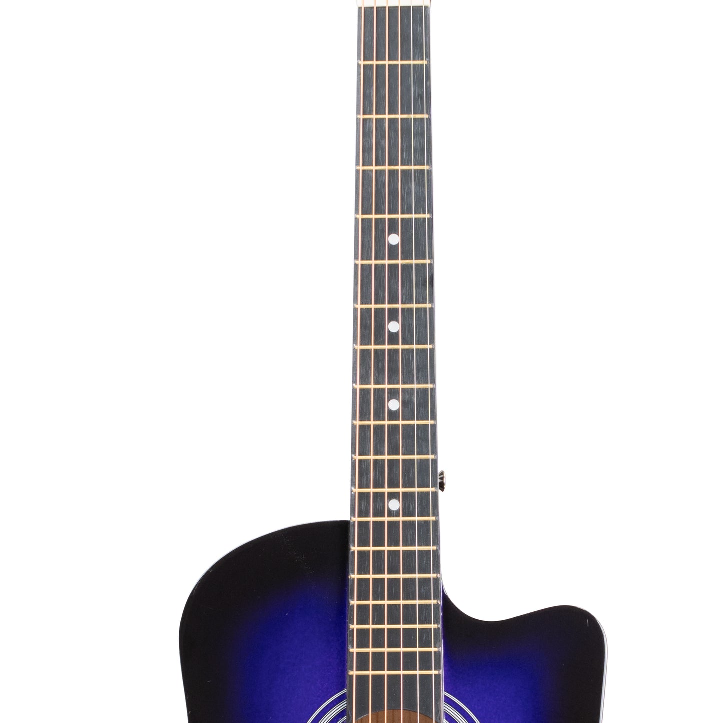 Torrins Beginner Series Acoustic Guitar: T38 -Violet | Glossy Finish