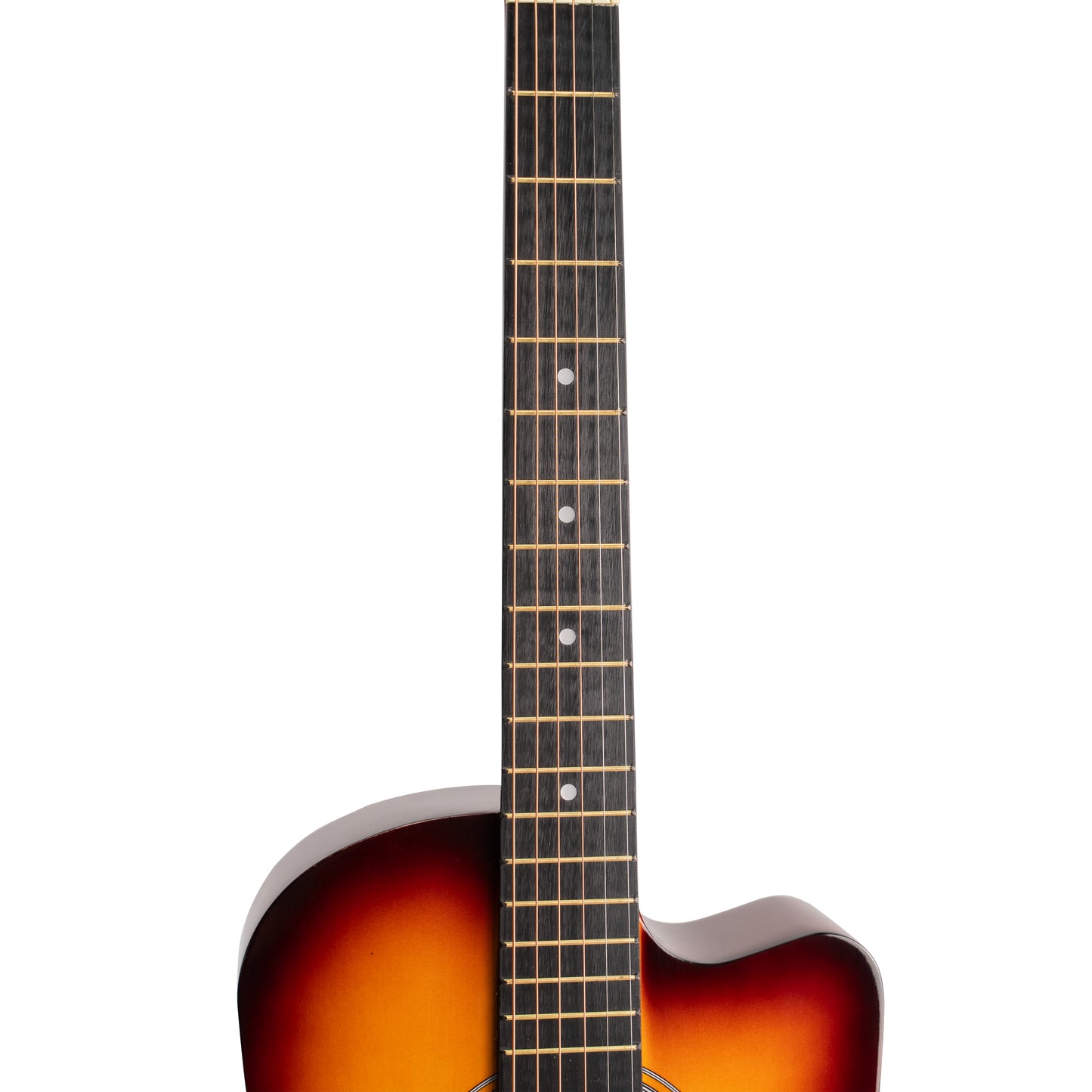 Torrins Beginner Series Acoustic Guitar: T38 -Sunburst | Glossy Finish
