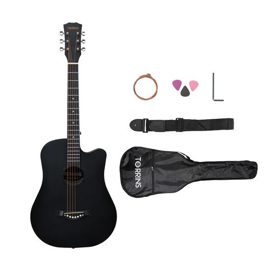 Torrins Spark Series Acoustic Guitar: N38C | Matte Finish