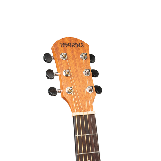 Torrins Progressa Series Natural Wood 36-Inch Acoustic Guitar, Sapele Spruce Rosewood, Right Hand, 6 Strings, TOR - 3650