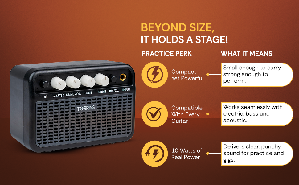 Torrins Mini Guitar Amplifier