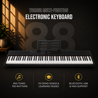 Torrins 88 Keys Multi-Function Digital Piano Keyboard| 88045 | 900 Tones, 700 Rhythm, 110 Demo Songs, Bluetooth, USB, MIDI | Ideal for Beginners & Hobby Players