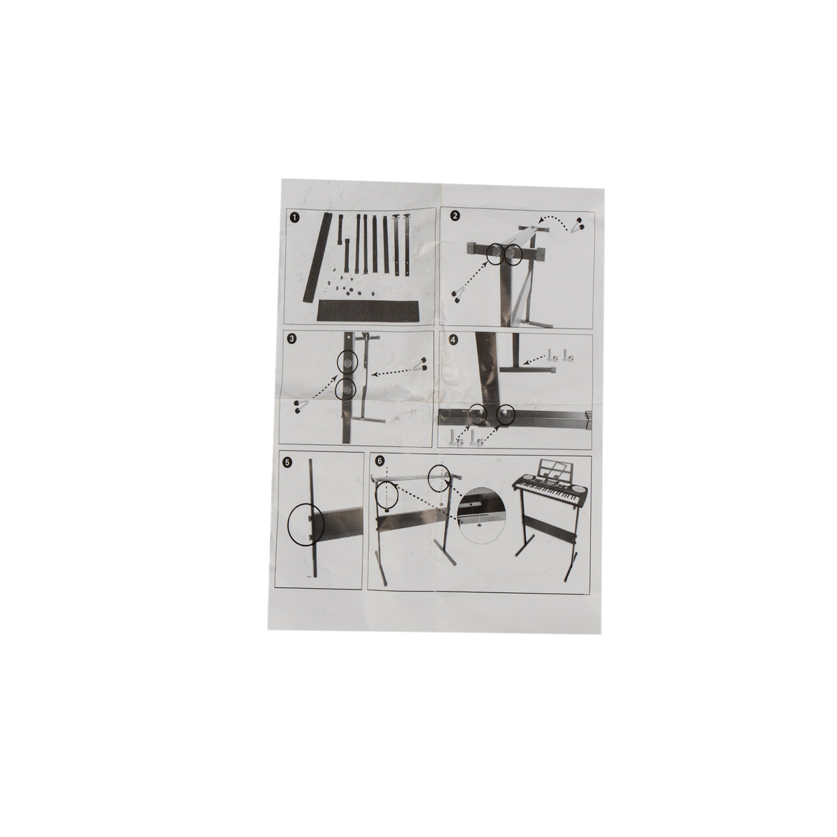 Torrins Adjustable Keyboard Stand – Sturdy Metal Stand