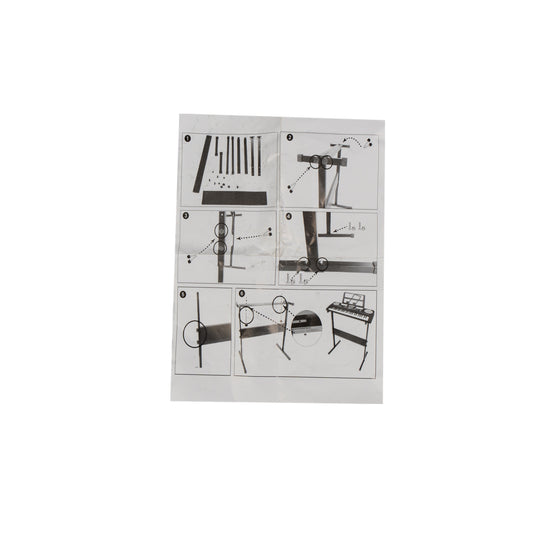 Torrins Adjustable Keyboard Stand – Sturdy Metal Stand