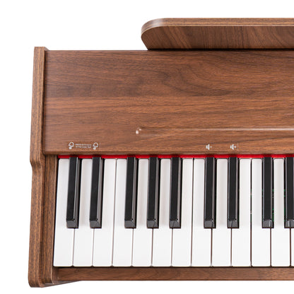 Torrins 37-Key Baby Digital Piano for Kids – Wooden Style Mini Keyboard with Headphone & Audio Input