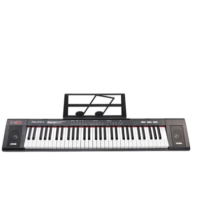 Novatone NT-100 61 Keys Musical Keyboard with 199 Tones, 199 Rhythms, 59 Demo Songs, Recording & LED Display