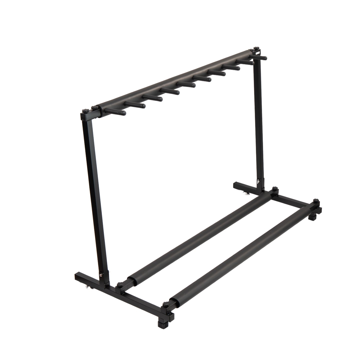 Torrins 9-Slot Universal Multi Guitar Rack Stand – Heavy-Duty Metal Floor Stand for Acoustic, Electric & Bass Guitars