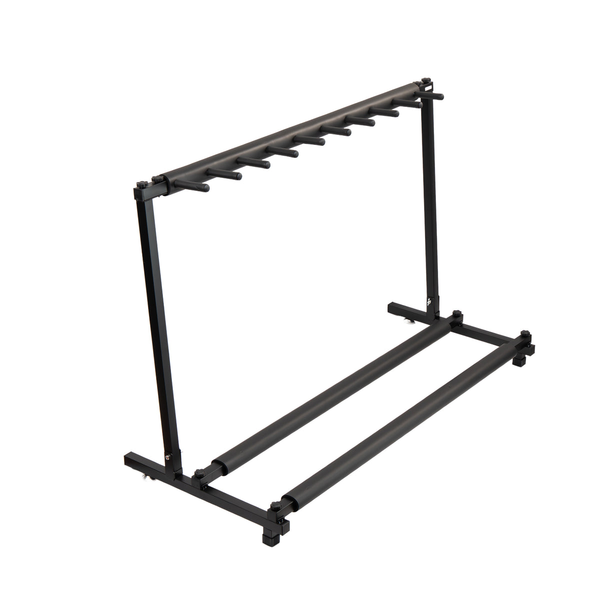 Torrins 9-Slot Universal Multi Guitar Rack Stand – Heavy-Duty Metal Floor Stand for Acoustic, Electric & Bass Guitars