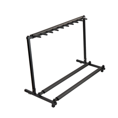 Torrins 9-Slot Universal Multi Guitar Rack Stand – Heavy-Duty Metal Floor Stand for Acoustic, Electric & Bass Guitars