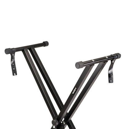 Torrins Heavy-Duty Double-Braced X-Style Adjustable Keyboard Stand