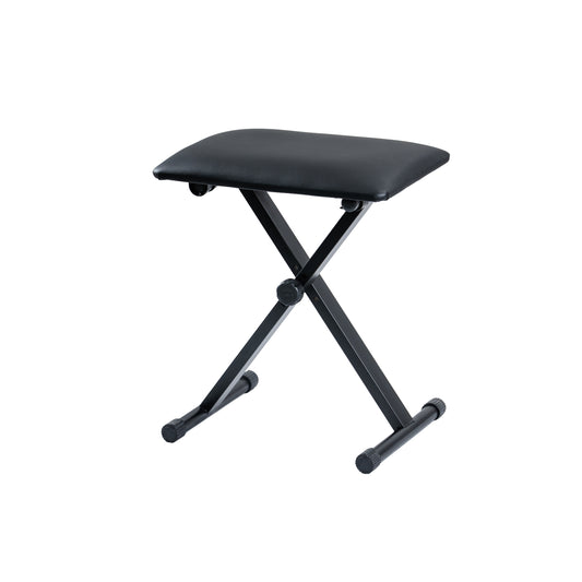 Torrins Adjustable Keyboard Bench – Padded Foldable X-Frame Piano Stool