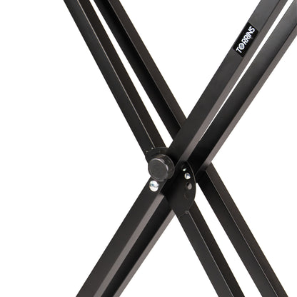 Torrins Heavy-Duty Double-Braced X-Style Adjustable Keyboard Stand