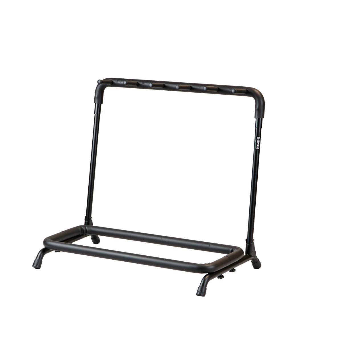 Torrins 5-Slot Universal Multi Guitar Rack Stand – Heavy-Duty Metal Floor Stand for Acoustic, Electric & Bass Guitars