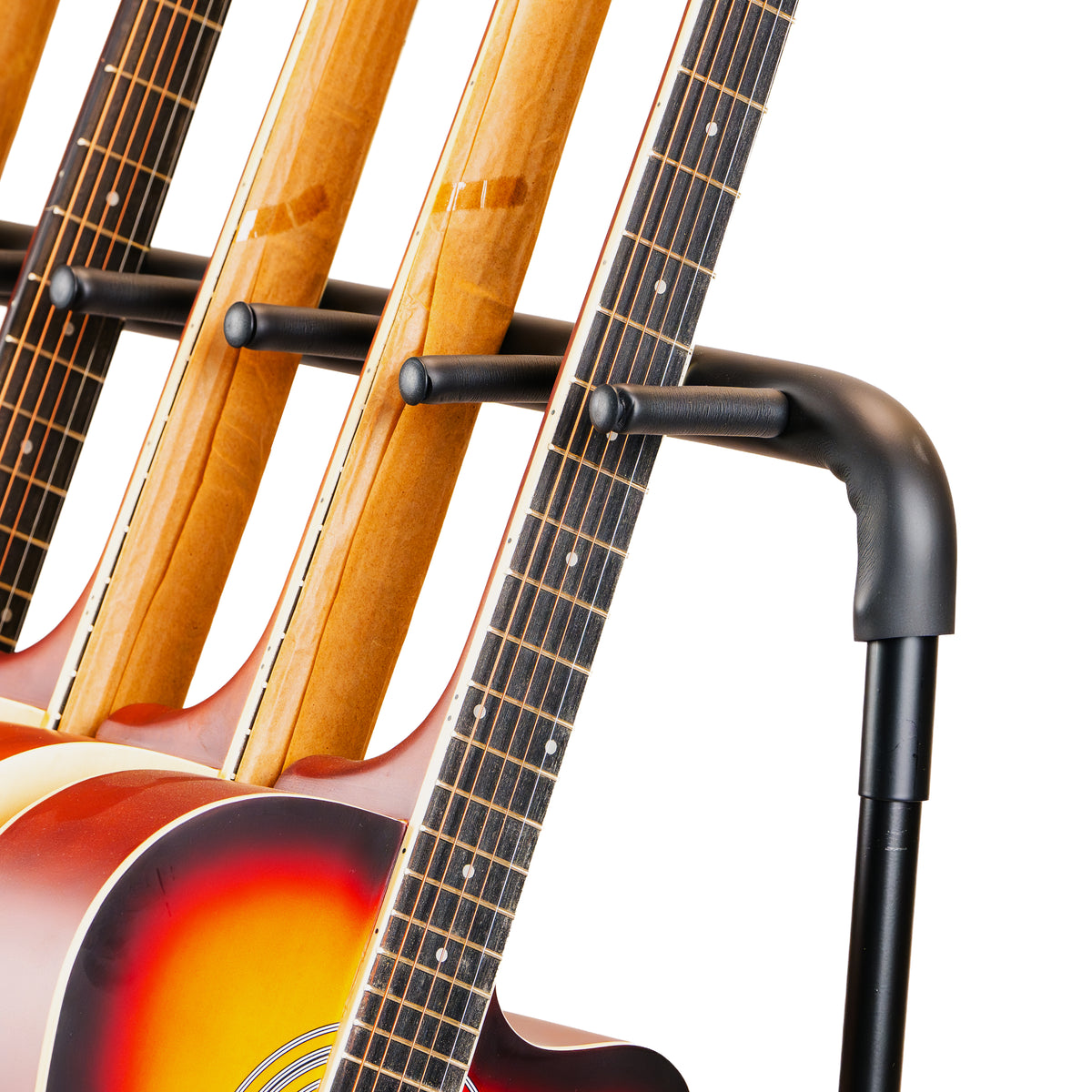 Torrins 7-Slot Universal Multi Guitar Rack Stand – Heavy-Duty Metal Floor Stand for Acoustic, Electric & Bass Guitars