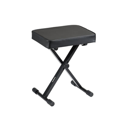 Torrins Premium Adjustable Keyboard Bench – Padded Foldable X-Frame
