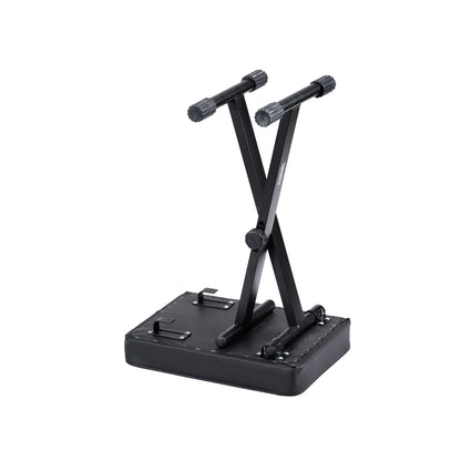 Torrins Adjustable Keyboard Bench – Padded Foldable X-Frame Piano Stool
