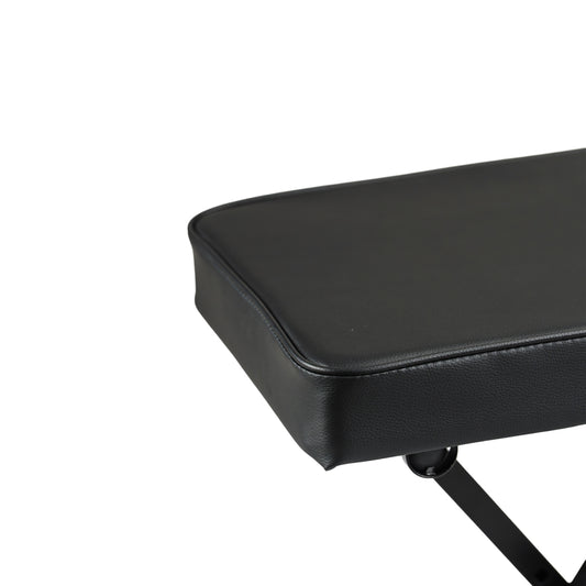 Torrins Premium Adjustable Keyboard Bench – Padded Foldable X-Frame