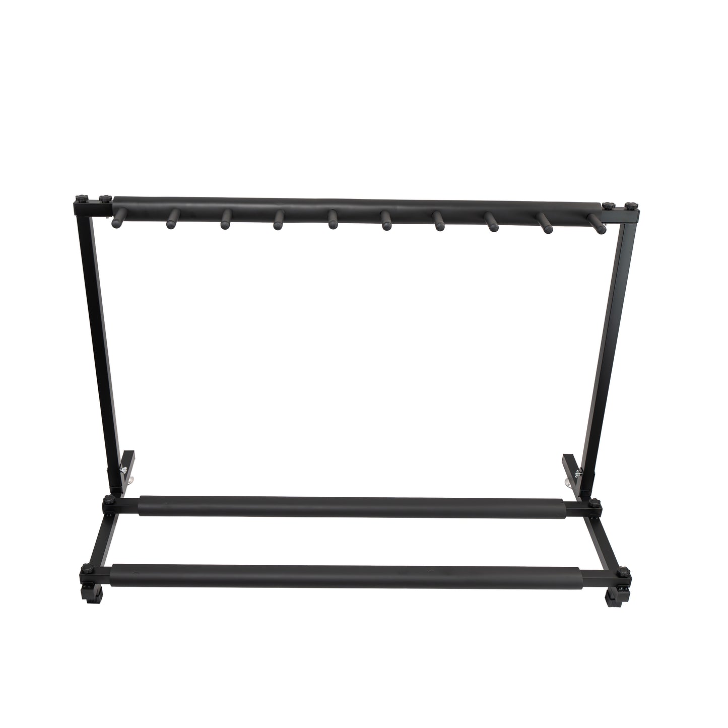 Torrins 9-Slot Universal Multi Guitar Rack Stand – Heavy-Duty Metal Floor Stand for Acoustic, Electric & Bass Guitars