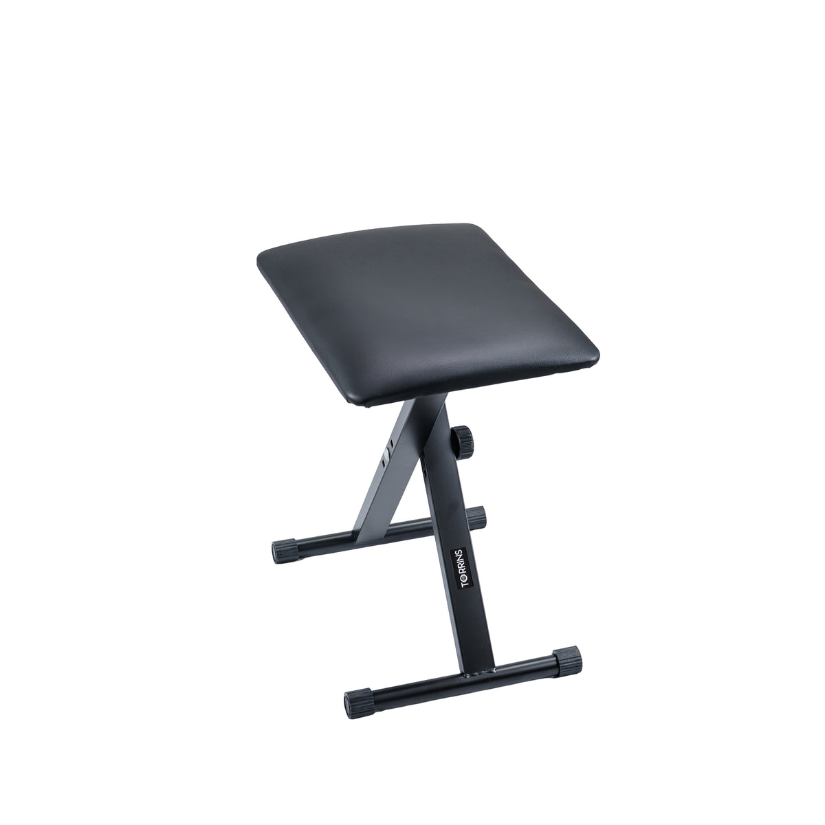 Torrins Adjustable Keyboard Bench – Padded Foldable X-Frame Piano Stool