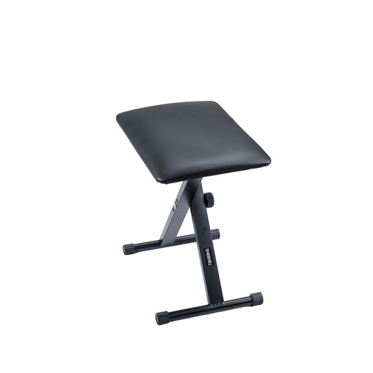 Torrins Adjustable Keyboard Bench – Padded Foldable X-Frame Piano Stool