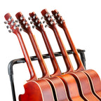 Torrins 5-Slot Universal Multi Guitar Rack Stand – Heavy-Duty Metal Floor Stand for Acoustic, Electric & Bass Guitars