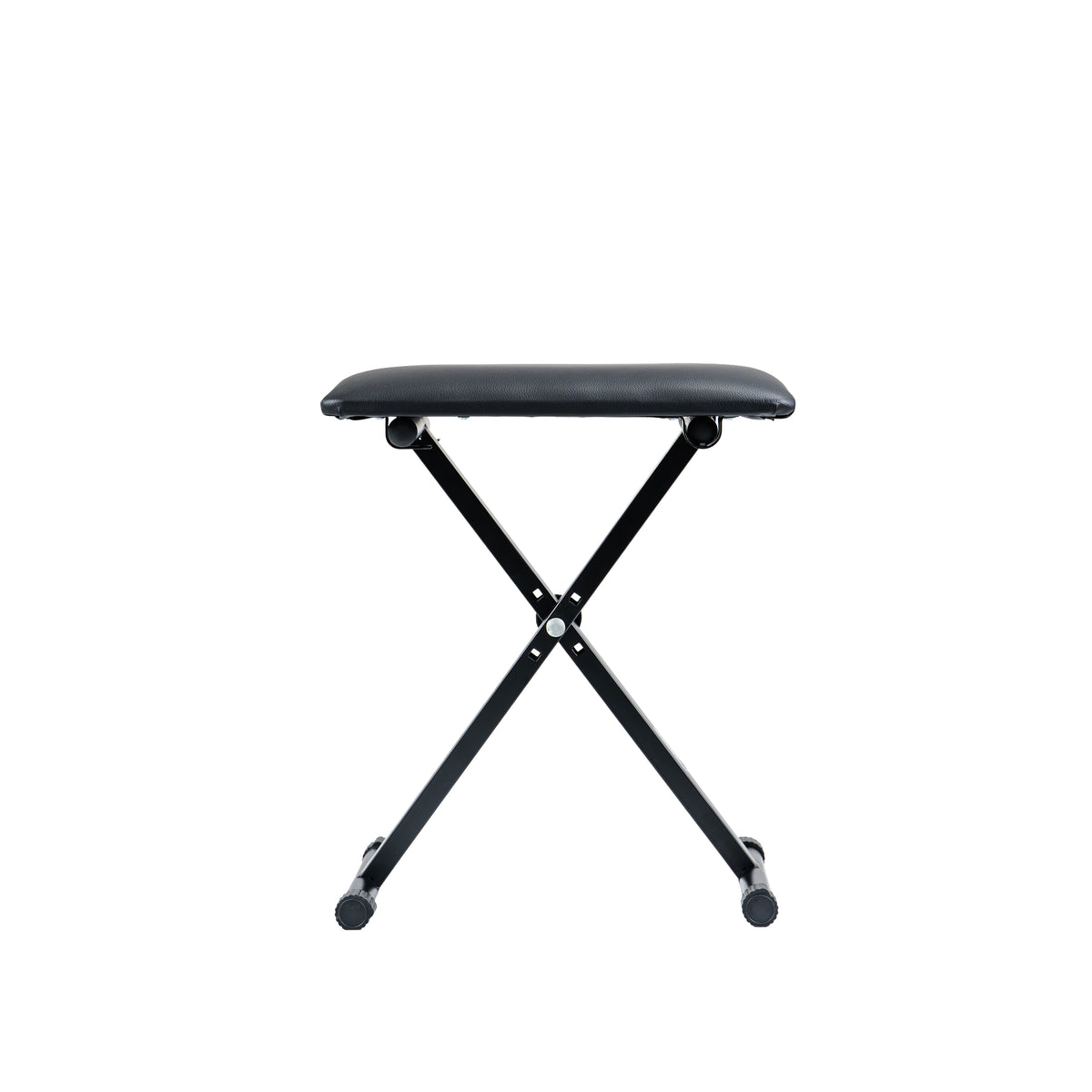 Torrins Adjustable Keyboard Bench – Padded Foldable X-Frame Piano Stool