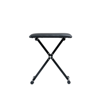 Torrins Adjustable Keyboard Bench – Padded Foldable X-Frame Piano Stool