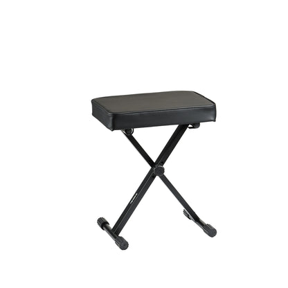 Torrins Premium Adjustable Keyboard Bench – Padded Foldable X-Frame