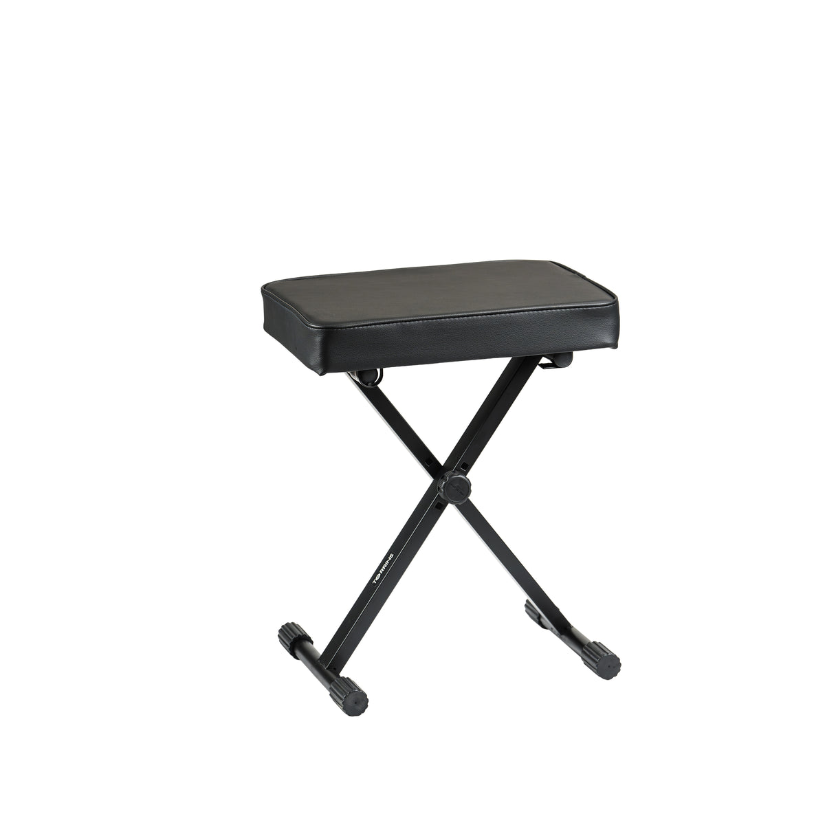 Torrins Adjustable Keyboard Bench – Padded Foldable X-Frame Piano Stool
