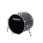 Torrins TempoX Series Acoustic Drum Kit with Hardware, Cymbals, High Hat & Throne