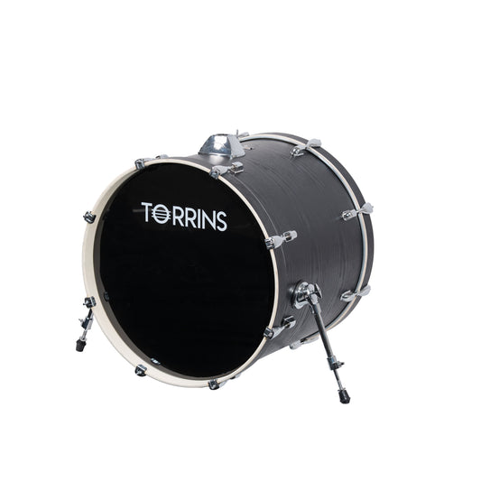 Torrins TempoX Series Acoustic Drum Kit with Hardware, Cymbals, High Hat & Throne