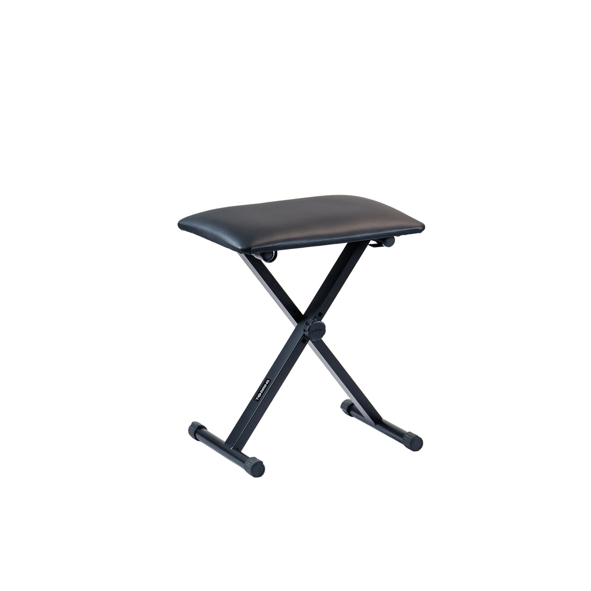Torrins Adjustable Keyboard Bench – Padded Foldable X-Frame Piano Stool
