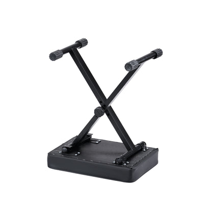 Torrins Premium Adjustable Keyboard Bench – Padded Foldable X-Frame