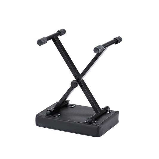 Torrins Premium Adjustable Keyboard Bench – Padded Foldable X-Frame