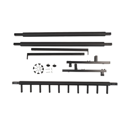 Torrins 9-Slot Universal Multi Guitar Rack Stand – Heavy-Duty Metal Floor Stand for Acoustic, Electric & Bass Guitars