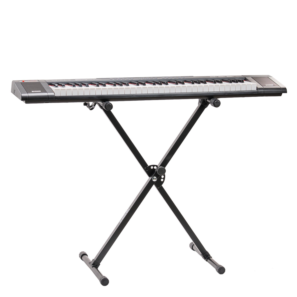 Torrins Adjustable Keyboard Stand – Heavy-Duty Portable Stand with Height Adjustment & Secure Locking Straps