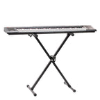 Torrins Adjustable Keyboard Stand – Heavy-Duty Portable Stand with Height Adjustment & Secure Locking Straps