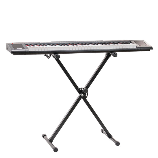 Torrins Adjustable Keyboard Stand – Heavy-Duty Portable Stand with Height Adjustment & Secure Locking Straps