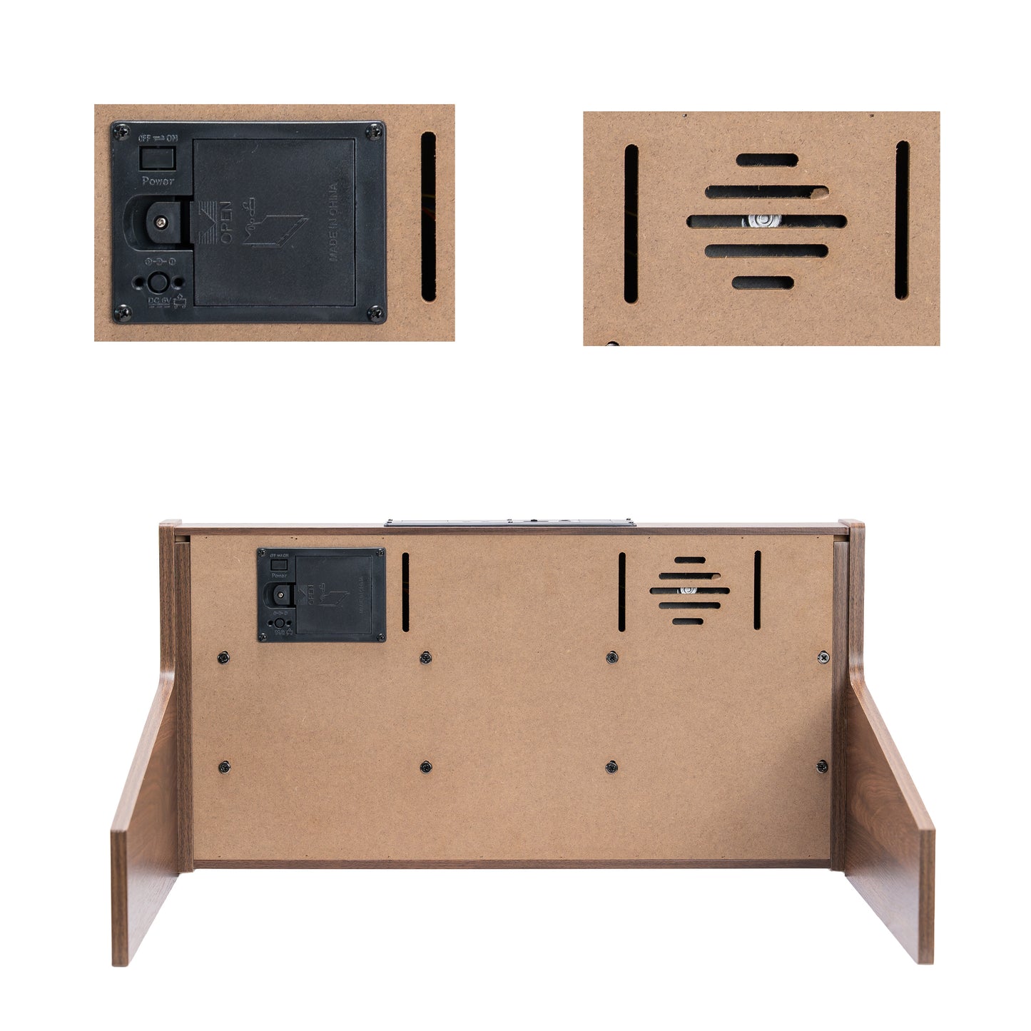 Torrins 37-Key Baby Digital Piano for Kids – Wooden Style Mini Keyboard with Headphone & Audio Input