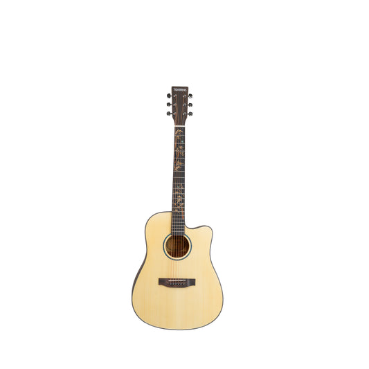 Torrins Progressa Series Solid Top Acoustic Guitar – ED 60