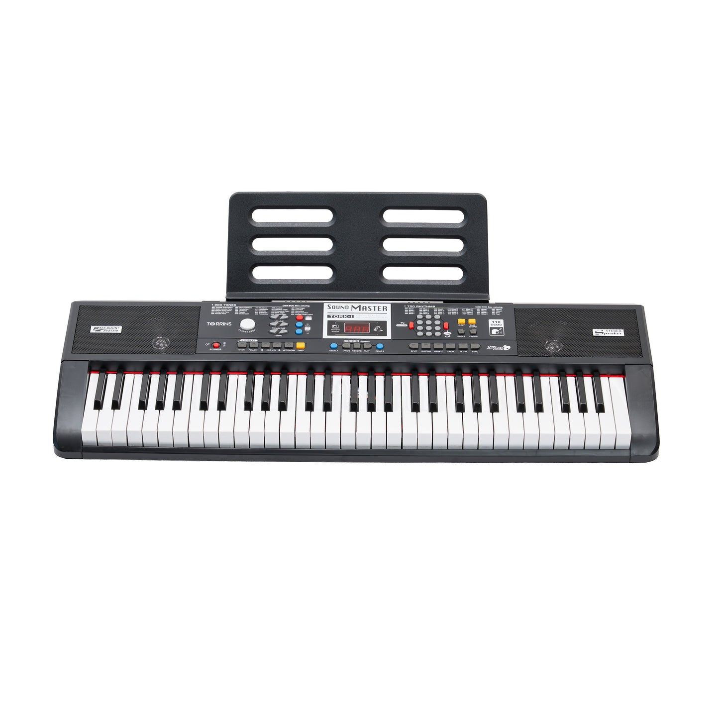 Torrins 61 Keys Multi-Function Electronic Keyboard for Beginners | Tork 1