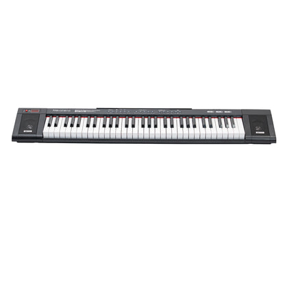 Novatone NT-100 61 Keys Musical Keyboard with 199 Tones, 199 Rhythms, 59 Demo Songs, Recording & LED Display