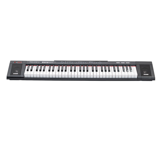 Novatone NT-100 61 Keys Musical Keyboard with 199 Tones, 199 Rhythms, 59 Demo Songs, Recording & LED Display