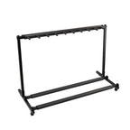 Torrins 9-Slot Universal Multi Guitar Rack Stand – Heavy-Duty Metal Floor Stand for Acoustic, Electric & Bass Guitars