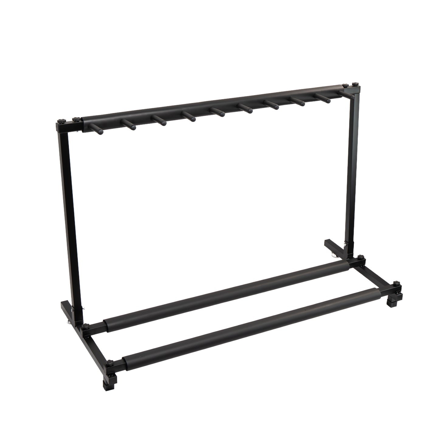 Torrins 9-Slot Universal Multi Guitar Rack Stand – Heavy-Duty Metal Floor Stand for Acoustic, Electric & Bass Guitars