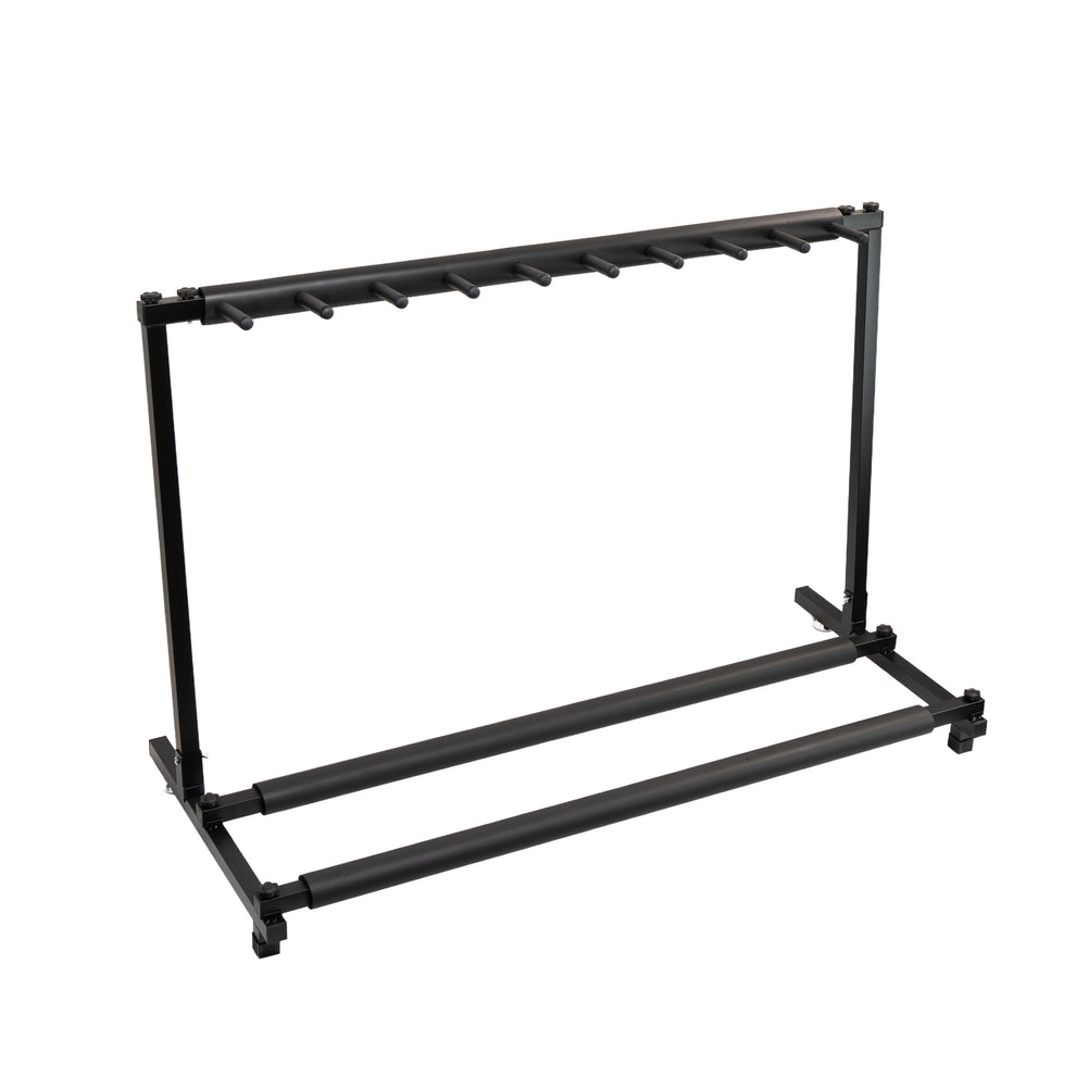 Torrins 9-Slot Universal Multi Guitar Rack Stand – Heavy-Duty Metal Fl