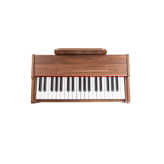 Torrins 37-Key Baby Digital Piano for Kids – Wooden Style Mini Keyboard with Headphone & Audio Input